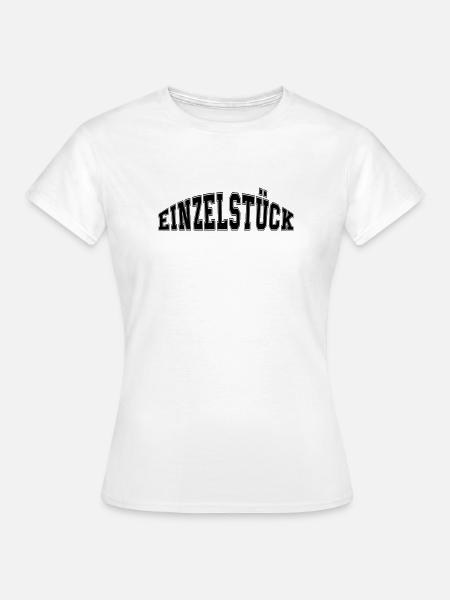 Einzelstück - Frauen T-Shirt - Weiß