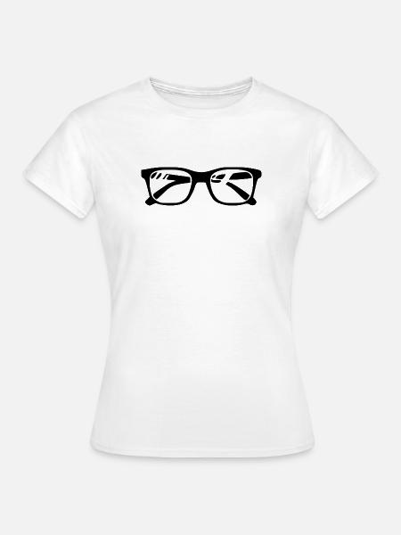 Brille Augenoptiker Geschenk Optiker - Frauen T-Shirt - Weiß