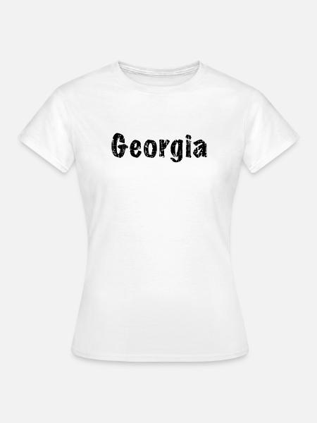 Georgia - Frauen T-Shirt - Weiß