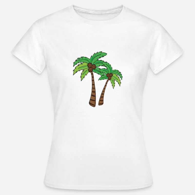 Palm tree - Women's T-Shirt - white