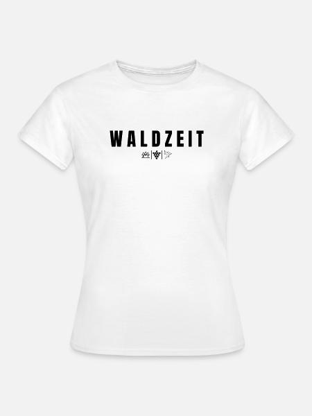 Waldzeit - Frauen T-Shirt - Weiß