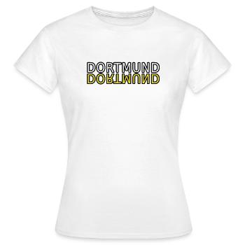 Dortmund - T-shirt Femme - blanc - Devant - AI Model Female 172 dark (172cm)