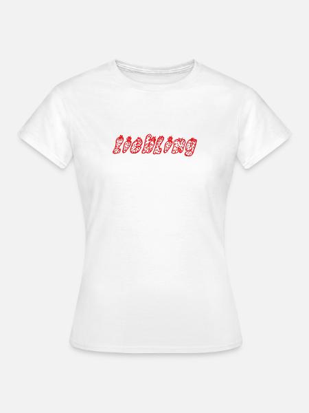 Imprimé à motifs de fruits exotiques préférés - T-shirt Femme - blanc