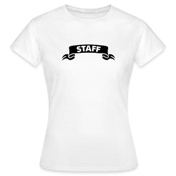 Personnel - T-shirt Femme - blanc - Devant - AI Model Female 172 dark (172cm)