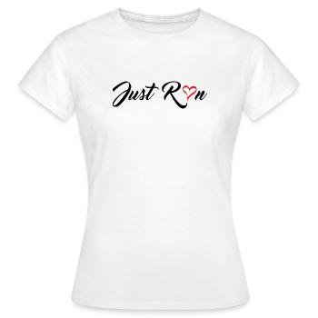 Cours juste - T-shirt Femme - blanc - Devant - AI Model Female 172 dark (172cm)