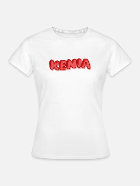 Kenia - Frauen T-Shirt - Weiß