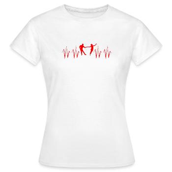 Swing Swing-Musik - Frauen T-Shirt - Weiß - Vorne - AI Model Female 172 dark (172cm)