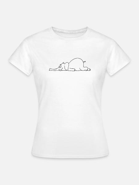 Lustig - Frauen T-Shirt - Weiß