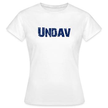 UNDAV German Soccer Star - Frauen T-Shirt - Weiß - Vorne - AI Model Female 172 dark (172cm)