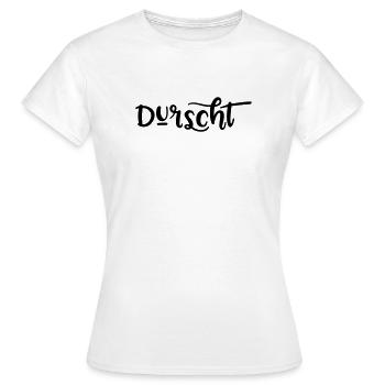 Durst - Frauen T-Shirt - Weiß - Vorne - AI Model Female 172 dark (172cm)