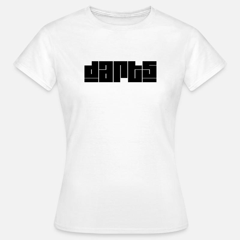 Fléchettes, fléchettes - T-shirt Femme - blanc