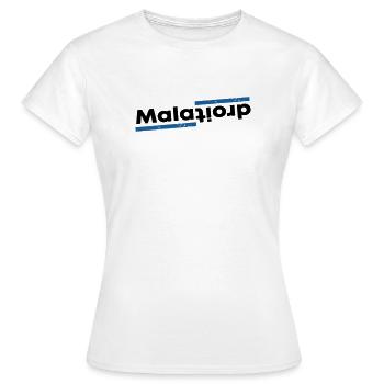 Maladroit - T-shirt Femme - blanc - Devant - AI Model Female 172 dark (172cm)
