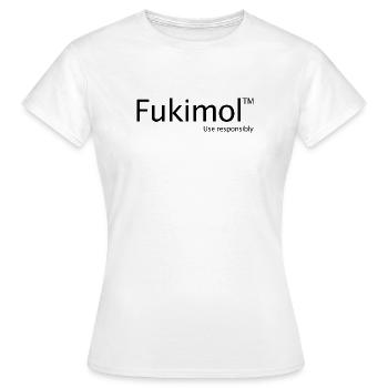 Don't Care Drug Fukimol Funny Men's Inappropriate - Women's T-Shirt - white - Front - AI Model Female 172 dark (172cm)