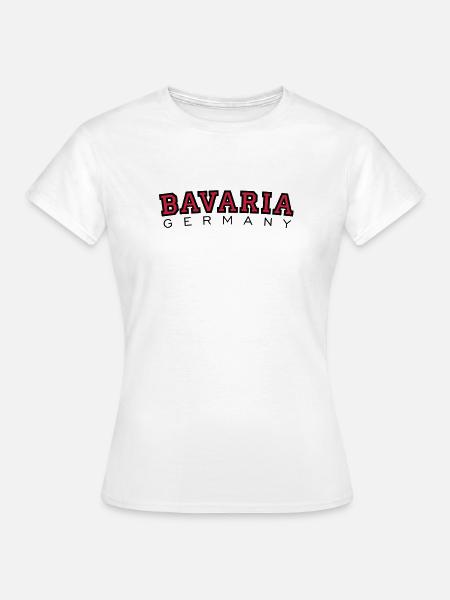 Bayern Bavaria Germany - Frauen T-Shirt - Weiß