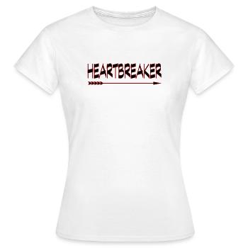 Neon Heartbreaker - Women's T-Shirt - white - Front - AI Model Female 172 dark (172cm)