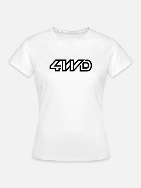 4WD - Frauen T-Shirt - Weiß