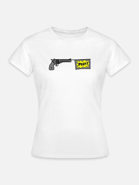 PSST-ole - Frauen T-Shirt - Weiß
