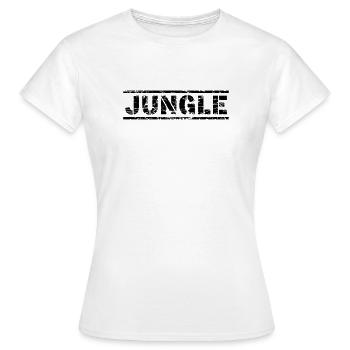 Jungle - Frauen T-Shirt - Weiß - Vorne - AI Model Female 172 dark (172cm)