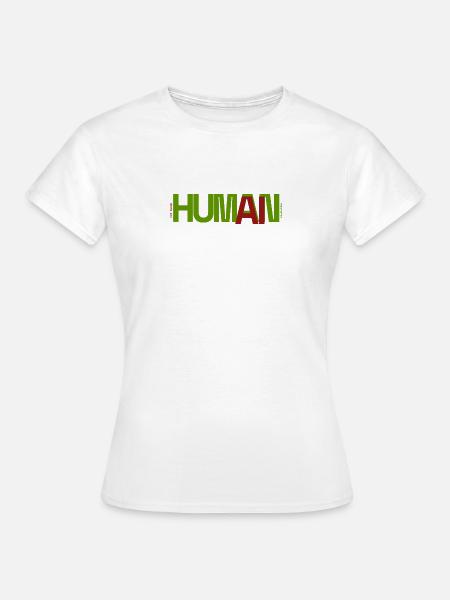 Human - Women's T-Shirt - white