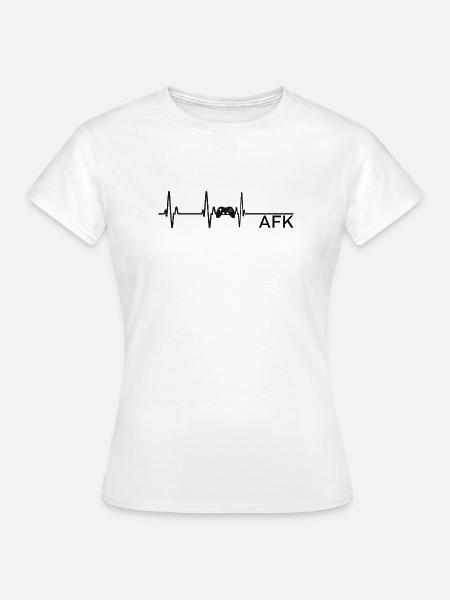 GamingPulse - Frauen T-Shirt - Weiß