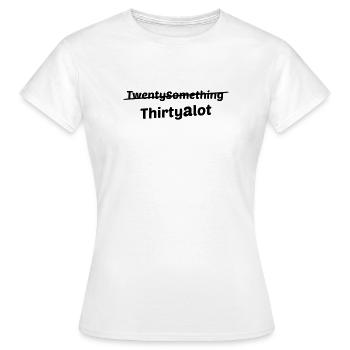 Vingt ans - T-shirt Femme - blanc - Devant - AI Model Female 172 dark (172cm)