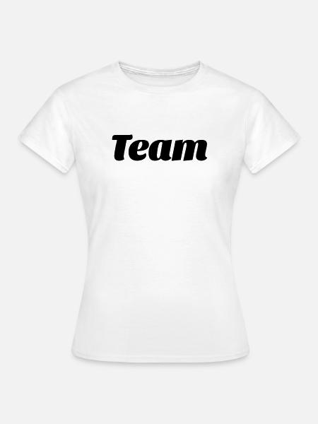 team-- - Frauen T-Shirt - Weiß