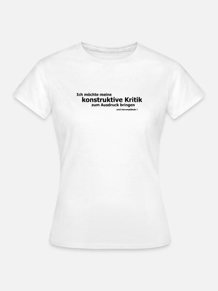 Poebeln - Frauen T-Shirt - Weiß