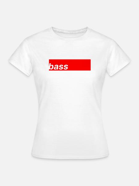 Bass - Frauen T-Shirt - Weiß