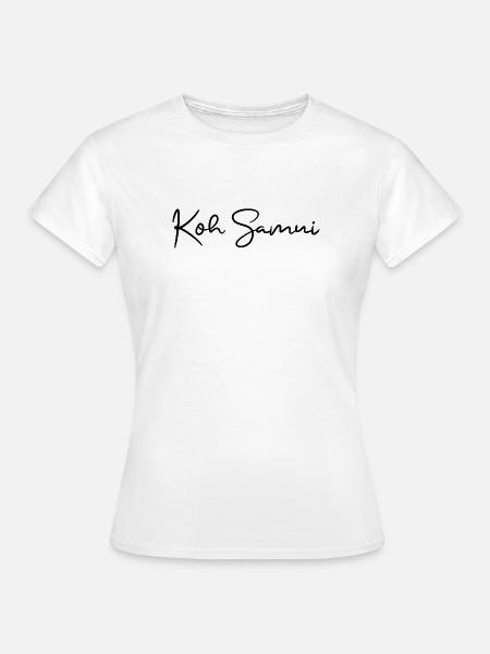 Koh Samui Insel Thailand - Frauen T-Shirt - Weiß
