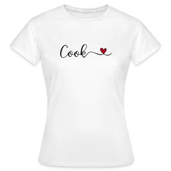 Cuire - T-shirt Femme - blanc - Devant - AI Model Female 172 dark (172cm)