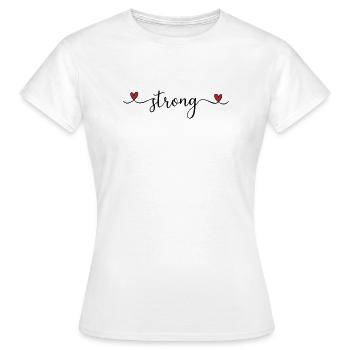 Stark - Frauen T-Shirt - Weiß - Vorne - AI Model Female 172 dark (172cm)