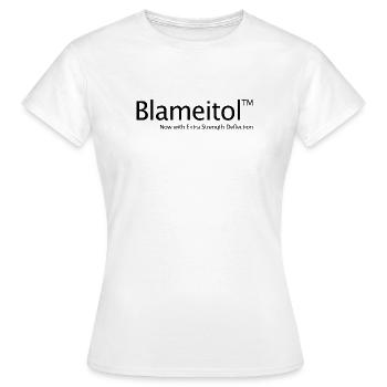 Sibling Drug Blame Not My School - Women's T-Shirt - white - Front - AI Model Female 172 dark (172cm)