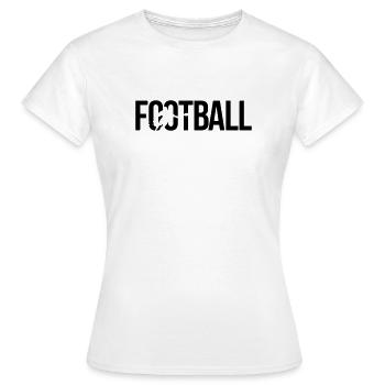 football américain - T-shirt Femme - blanc - Devant - AI Model Female 172 dark (172cm)