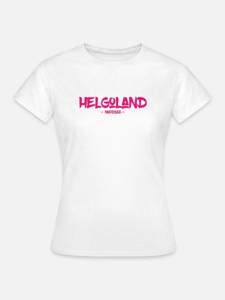 Helgoland - Nordsee - Insel - Lange Anna - Frauen T-Shirt - Weiß