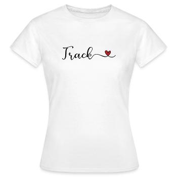 piste - T-shirt Femme - blanc - Devant - AI Model Female 172 dark (172cm)