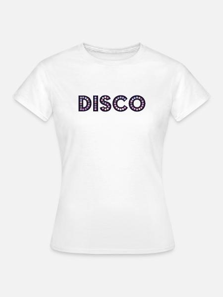 Diskothek - Frauen T-Shirt - Weiß