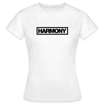 Typo HARMONY Contour 1C - T-shirt Femme - blanc - Devant - AI Model Female 172 dark (172cm)