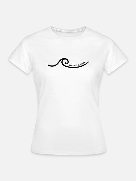 endless summer - Frauen T-Shirt - Weiß
