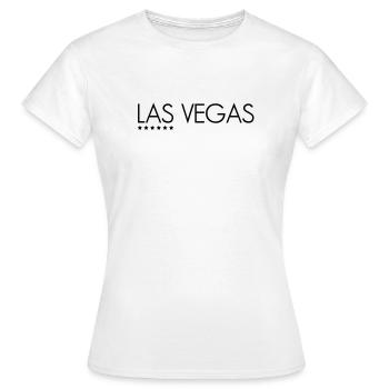 Las Vegas - Frauen T-Shirt - Weiß - Vorne - AI Model Female 172 dark (172cm)