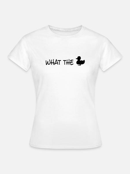 fuck - Frauen T-Shirt - Weiß