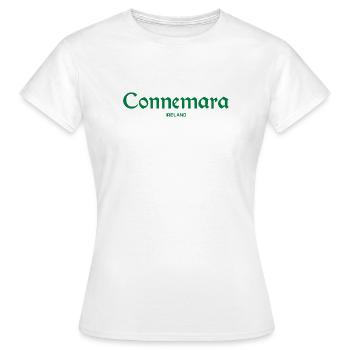 CONNEMARA Irlande Irlande - T-shirt Femme - blanc - Devant - AI Model Female 172 dark (172cm)