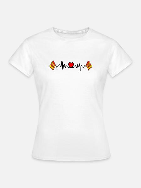 Herzfrequenz-Cardio für Lodz - Frauen T-Shirt - Weiß