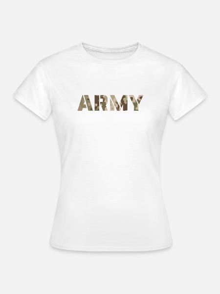 ARMY NL Wüsten-NFP - Frauen T-Shirt - Weiß