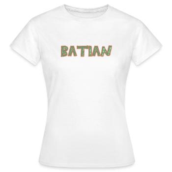 Batian as a trekking - Women's T-Shirt - white - Front - AI Model Female 172 dark (172cm)