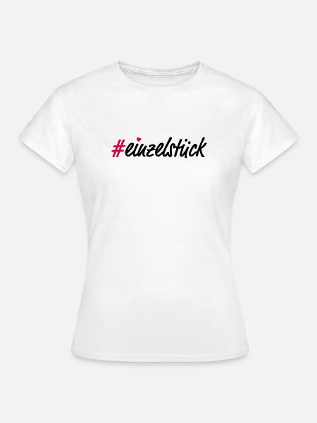 Einzelstück - Frauen T-Shirt - Weiß