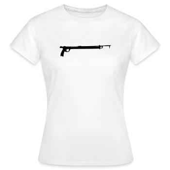 Arbalète - T-shirt Femme - blanc - Devant - AI Model Female 172 dark (172cm)