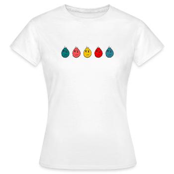 anniversaire. anniversaire décennie. humour. drôle - T-shirt Femme - blanc - Devant - AI Model Female 172 dark (172cm)