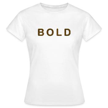 Künstlerisches abstraktes Gemälde mit Textur - Frauen T-Shirt - Weiß - Vorne - AI Model Female 172 dark (172cm)