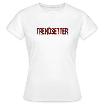 Pionnier de tendances - T-shirt Femme - blanc - Devant - AI Model Female 172 dark (172cm)