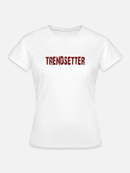 TRENDSETTER - Frauen T-Shirt - Weiß